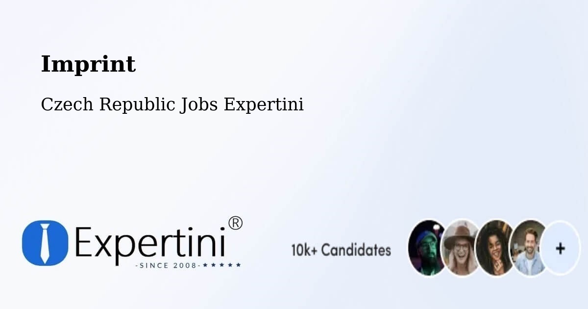 Imprint – Ledenice - Czech Republic Jobs Expertini